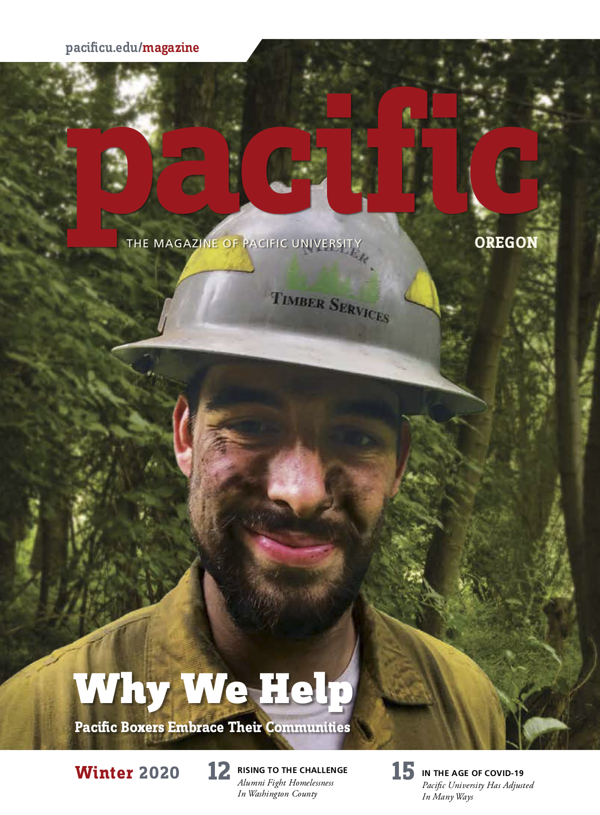Cover of Winter 2020 Pacific magazine
